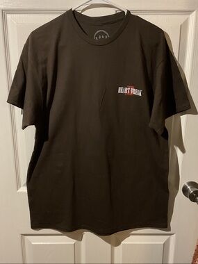 CVLA Heart Break Logo Short Sleeve Tee in Brown